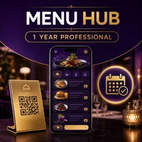 اشتراک حرفه‌ای منو هاب یک‌ساله
